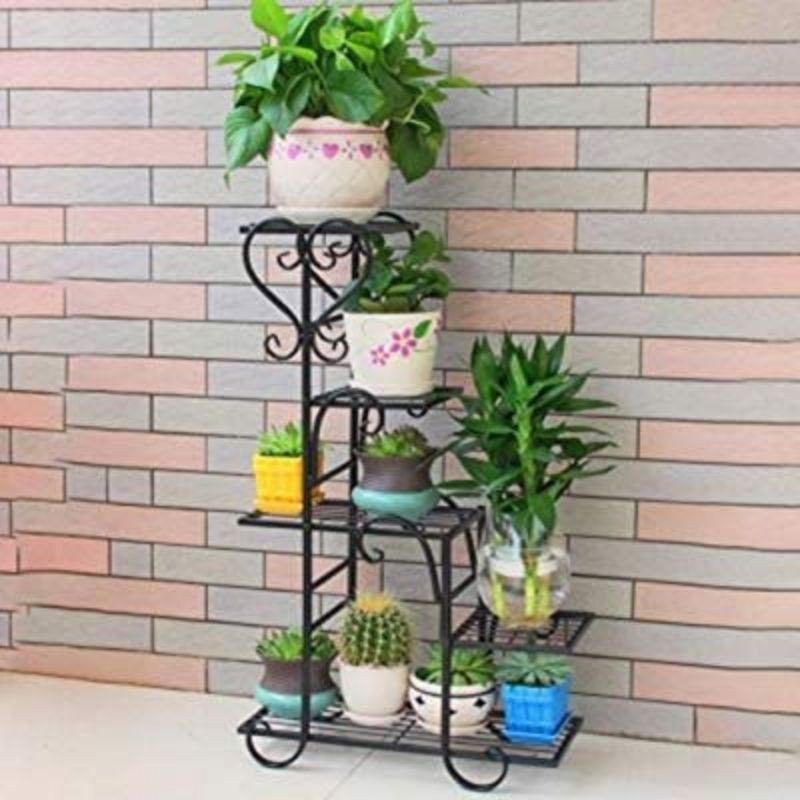 Rak Bunga Besi/Standing Pot bunga love tanggung