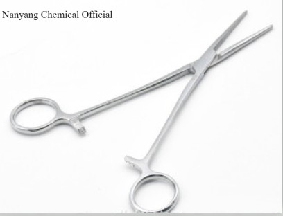 Hemostatic Forceps / Hemostatik Lengkung / Klem Kocher 14cm