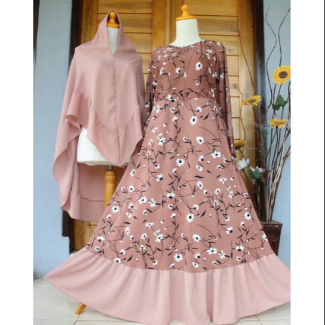 Gamis Misbee Set Kombi Anola EL