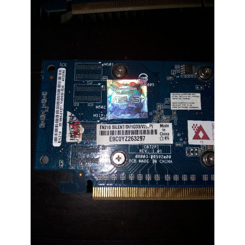 vga EN210 1gb 64bit ddr3 Asus