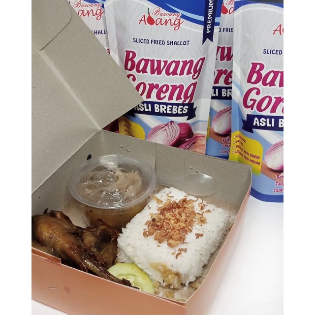 

Grosir Bawang Goreng 150gr Vakum isi 6