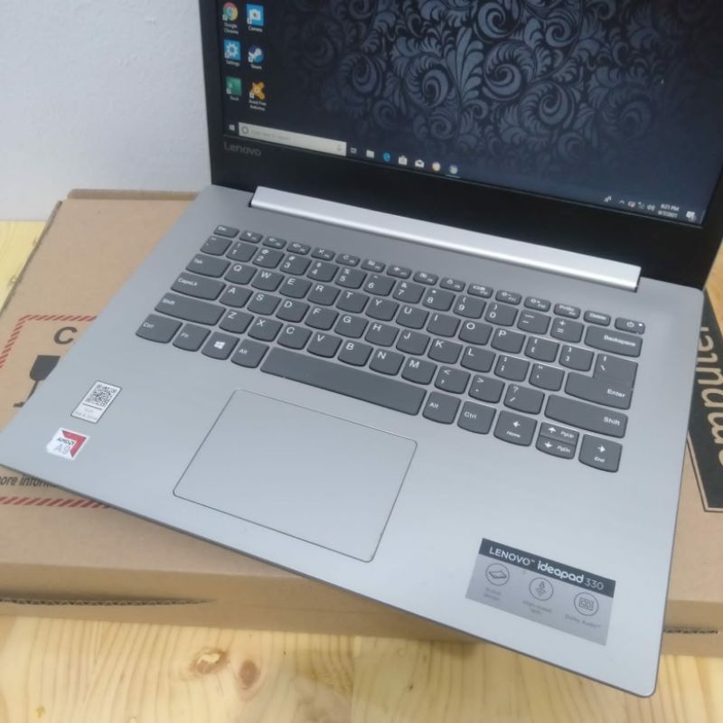 Laptop Lenovo ideapad 330/320 Amd A9-9425 Gen 7Th Ram 4GB HDD 1TB Vga Radeon R5 Graphics Windows 10 Siap pakai