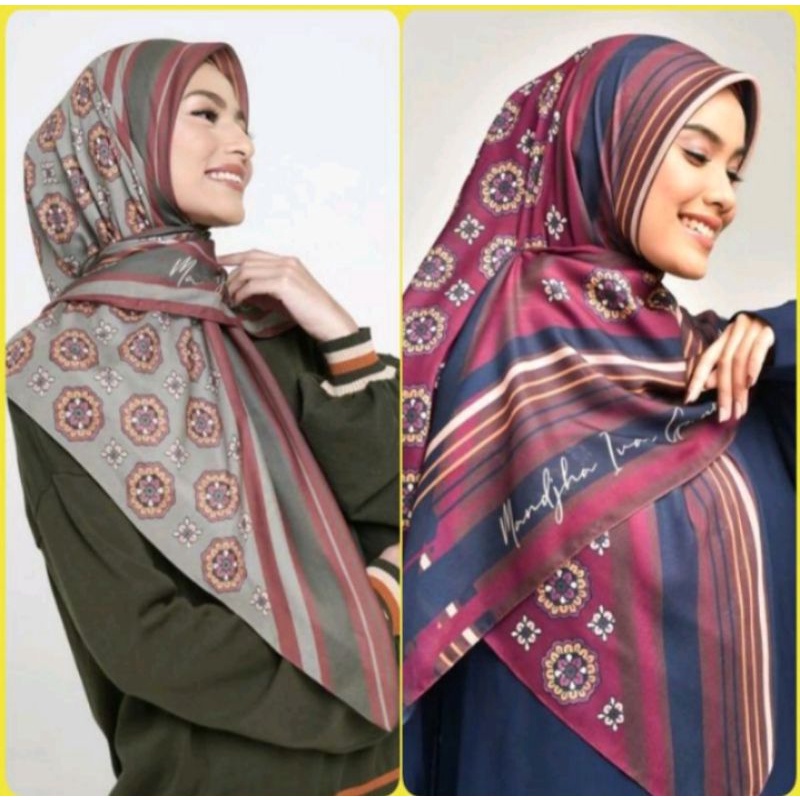 Mandjha Ivan Gunawan Fashion Scarf Motif