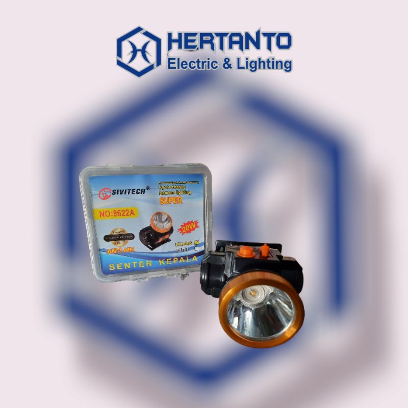 SENTER KEPALA|| SENTER SIVITECH 20w