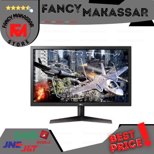 Monitor LED LG 24GL600F-B 24GL600 1MS 144HZ Gaming FULL HD