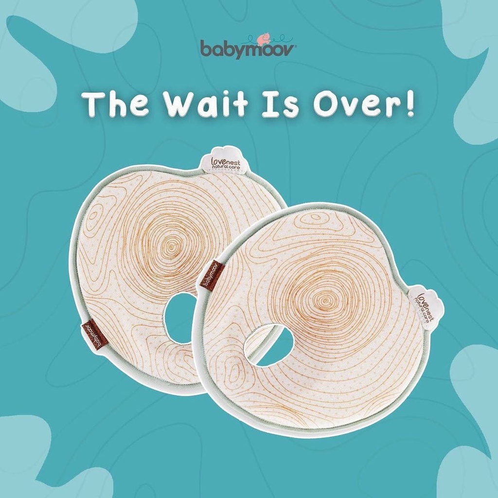 Babymoov Lovenest Original / LOVENEST NATURAL CARE/ Baby Moov Bantal bayi anti peang
