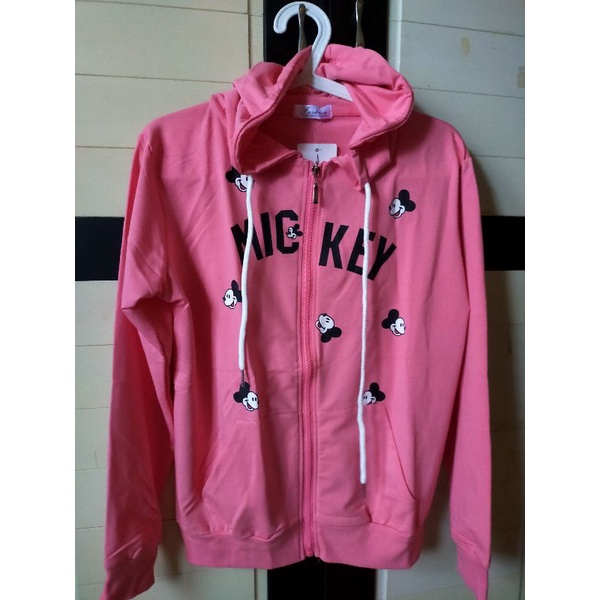 Jaket Wanita Dewasa Motif Kepala Mickey jaket import