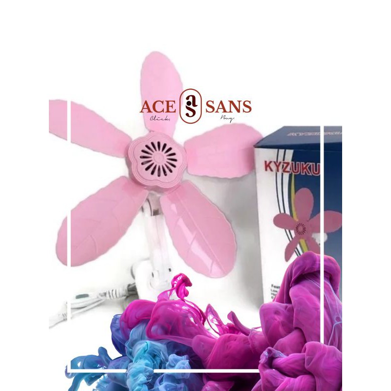 Kipas Angin Jepit Besar 5 Baling Kyuzuku I Kyuzuku I Kipas Angin Portable I Kipas Angin I Kipas