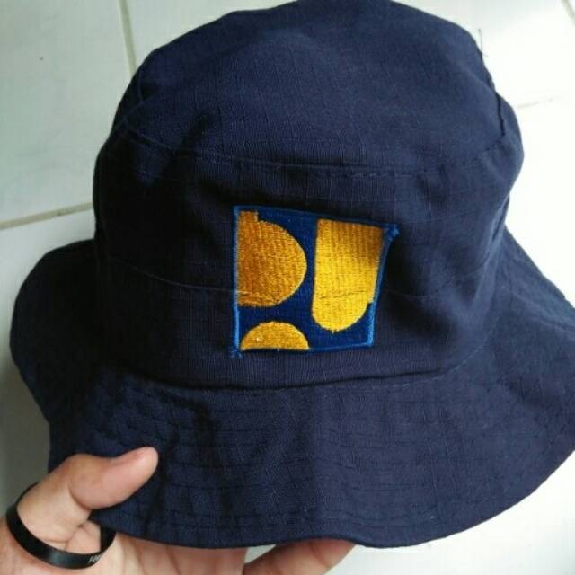 TOPI RIMBA BORDIR CUSTOM DEPAN DAN SAMPING