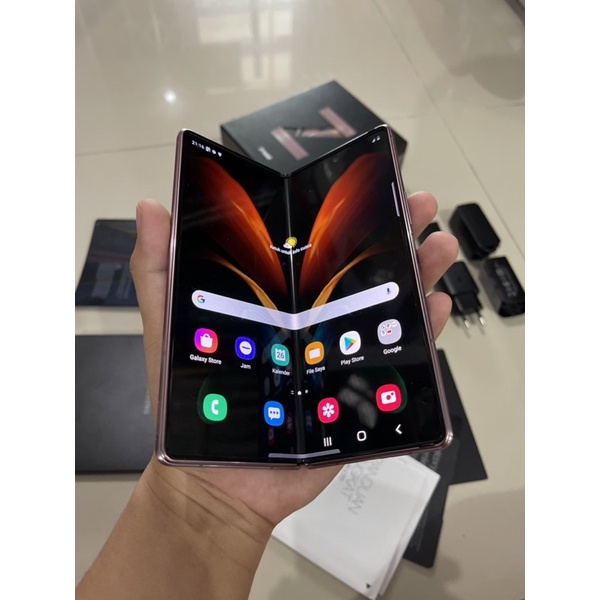 Samsung Galaxy Z FOLD 2 resmi SEIN || 12/256GB || Second Hand TERMURAH