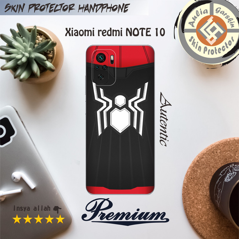 Garskin HP Xiaomi Redmi NOTE 10 motif logo - Free Custom Motif