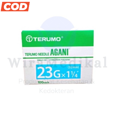 Needle Terumo Agani 18G 23G 25G 27G Jarum Needle Agani