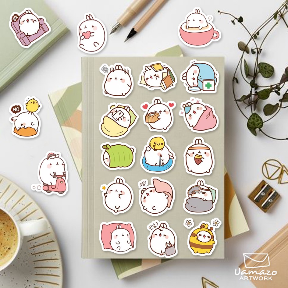 

Sticker Tumblr / Molang / Sticker Pack / Sticker Lucu / Sticker Aesthetic / Sticker Scrapbook