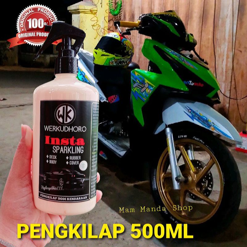 Pengkilap Mobil Putih Hitam Silver Merah metalic bonus Penghitam dasboard / Pengkilap Body Mobil /Pengkilap Motor / Penghitam Body Motor Permanen / Aksesoris Mobil