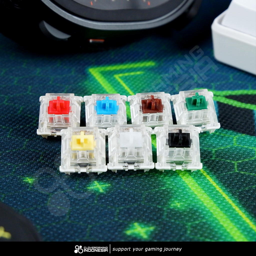 Switch Gateron Mechanical Gaming Keyboard Red Brown Clear Yellow Green Blue