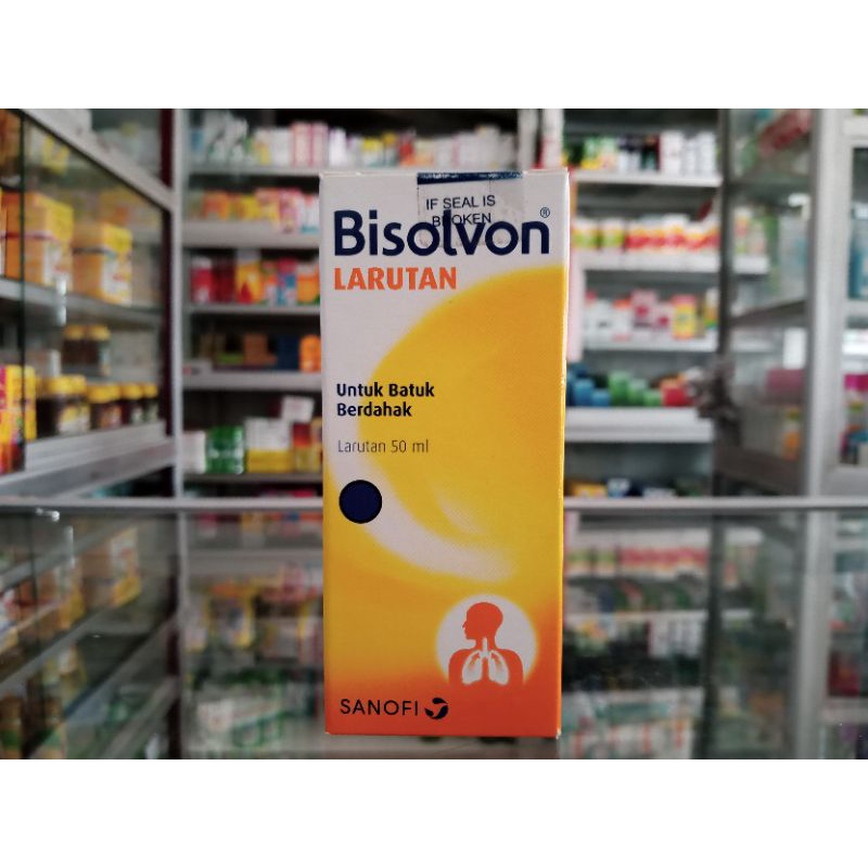 Bisolvon Solution 50ml | Obat Batuk Berdahak - ED 01/2026