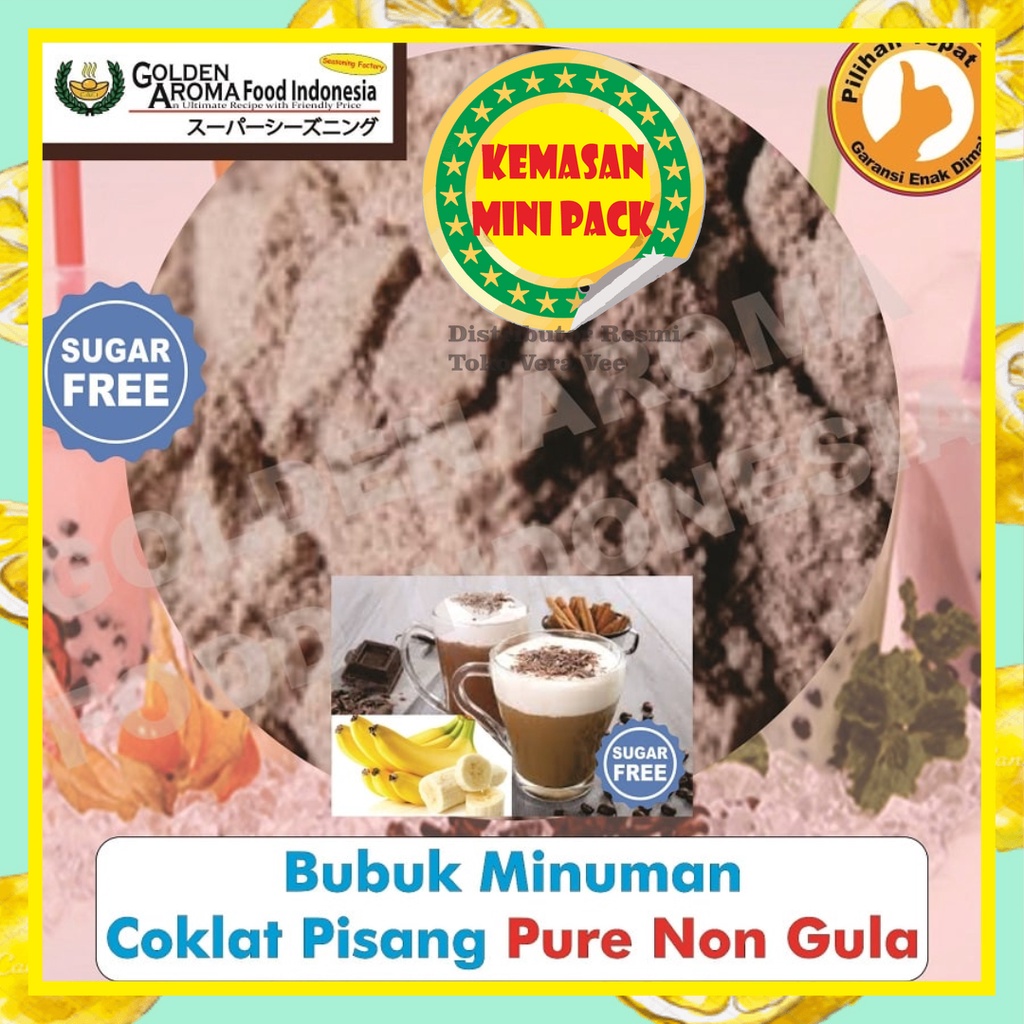 

Bubuk Minuman Rasa Coklat Pisang Non Gula 50Gr Minuman Powder Coklat Pisang Non Gula Bisa Kiloan Drinking Powder Kekinian Boba Aneka Instan Murah Enak Terbaik Halal Premium Distributor Toko Bukan 100Gr 100 Gram Javaland Verlin Plain