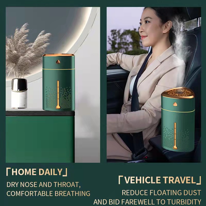 Humidification Diffuser USB Aromatherapy 1000ML Essential oil-3