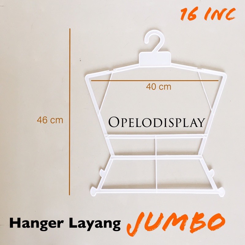 ( 12 PCS ) HANGER LAYANG DEWASA 09 / HANGER SETELAN DEWASA