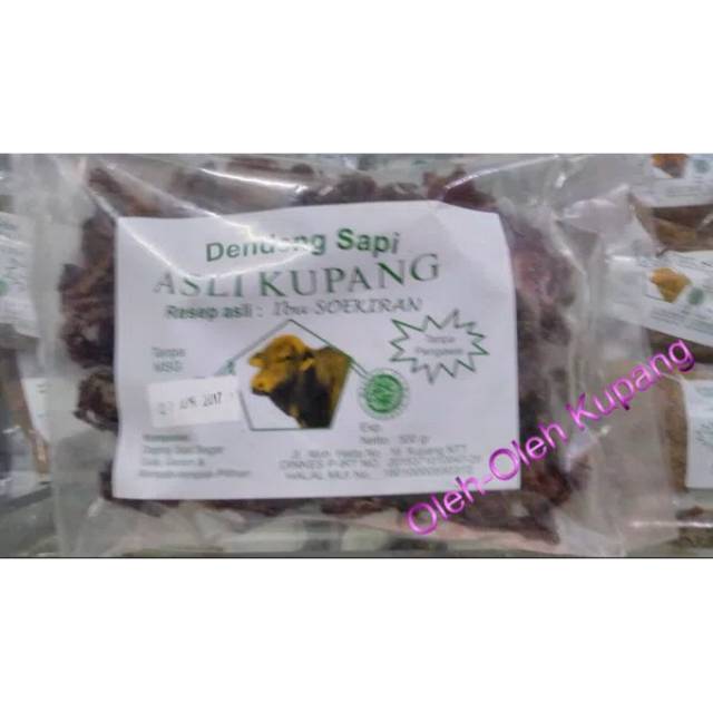 

Dendeng Sapi Asli Kupang Resep Ibu Soekiran 250 gram