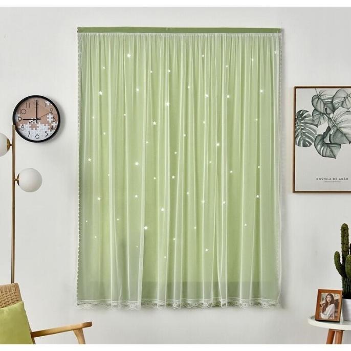 2 layer curtain