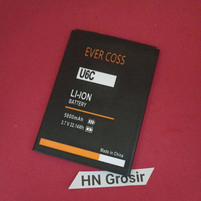 Baterai batre Evercoss U6C Battery HP