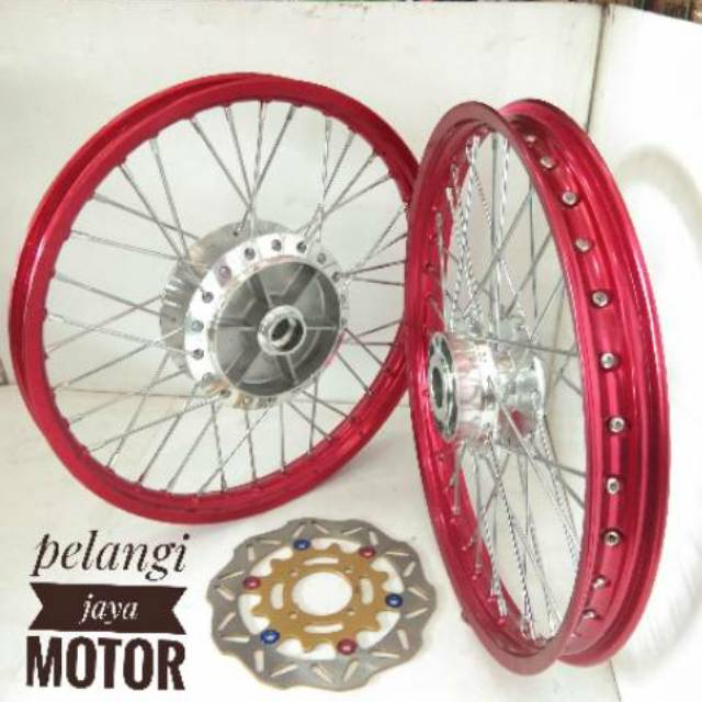 Sepaket Velg Rx king - Vixion - Paket Velg Tromol Jari Ruji Cakram Plus Rakit Rx king - Vixion