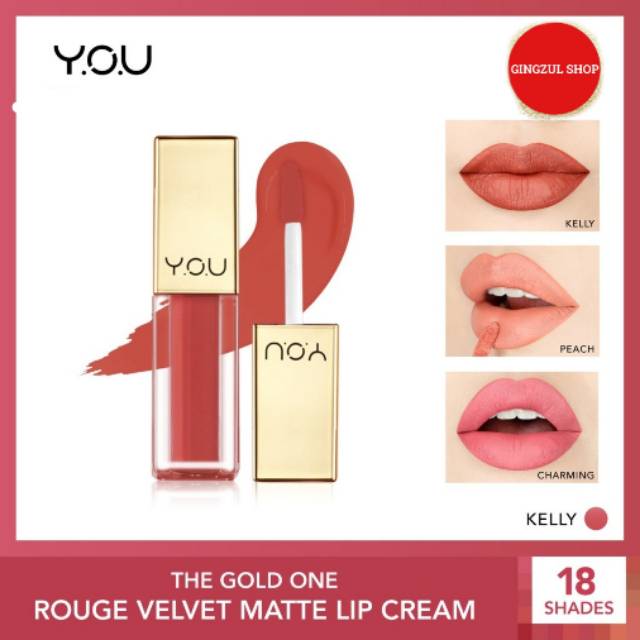YOU ROUGE VELVET MATTE LIP CREAM