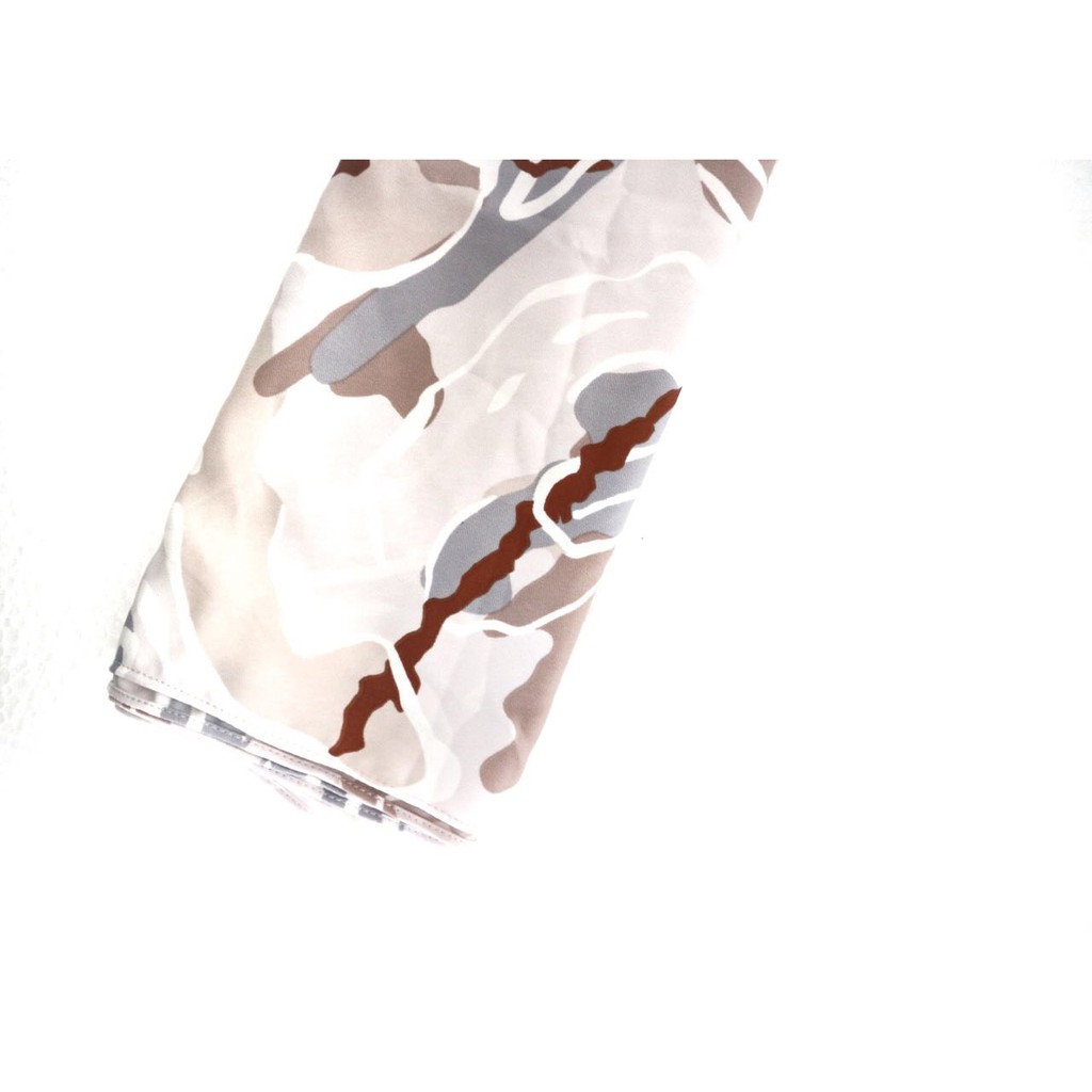 CLAUDYA LATTE PASHMINA /pashmina motif/ hijab motif/ pasmina/ maxmara/ satin silk/ hijab murah