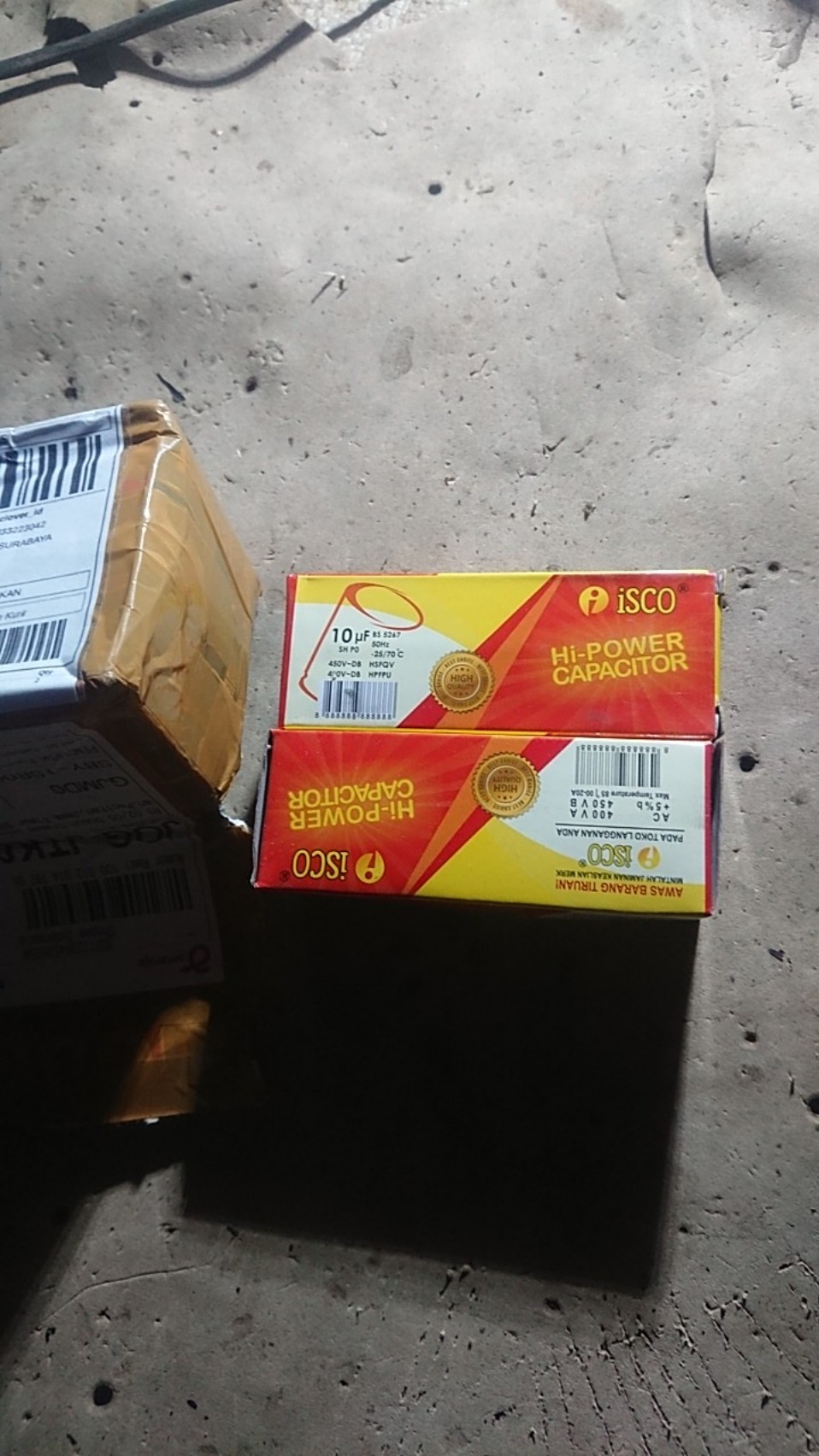 Kapasitor Bulat Isco 8 10 12 Uf / Capasitor Pompa Air 8 10 12mikro