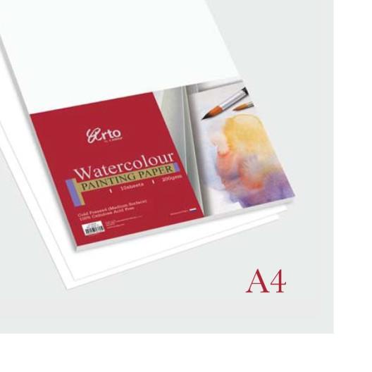 

♜ Arto Watercolor Paper A4 - 200gsm - Cellulose ☈
