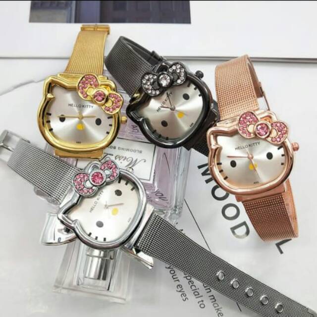 Jam tangan hello kitty