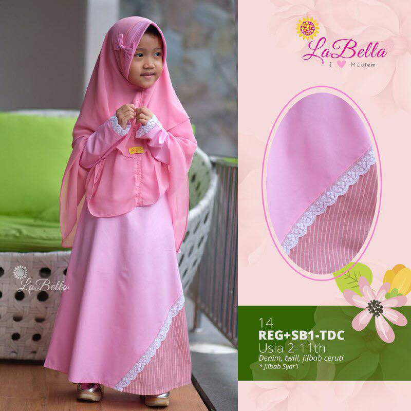 LABELLA GAMIS ANAK 2-10 TAHUN SYARI