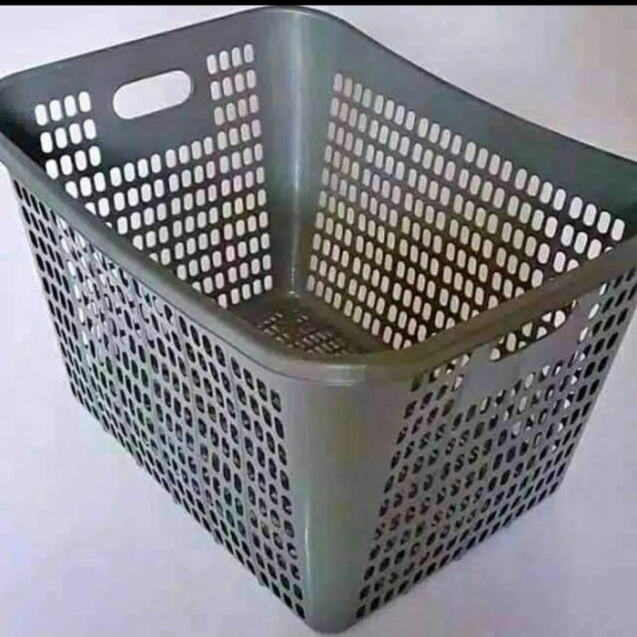 Promo ter murah Keranjang Baju Plastik /Keranjang Laundry/Keranjang Pajero