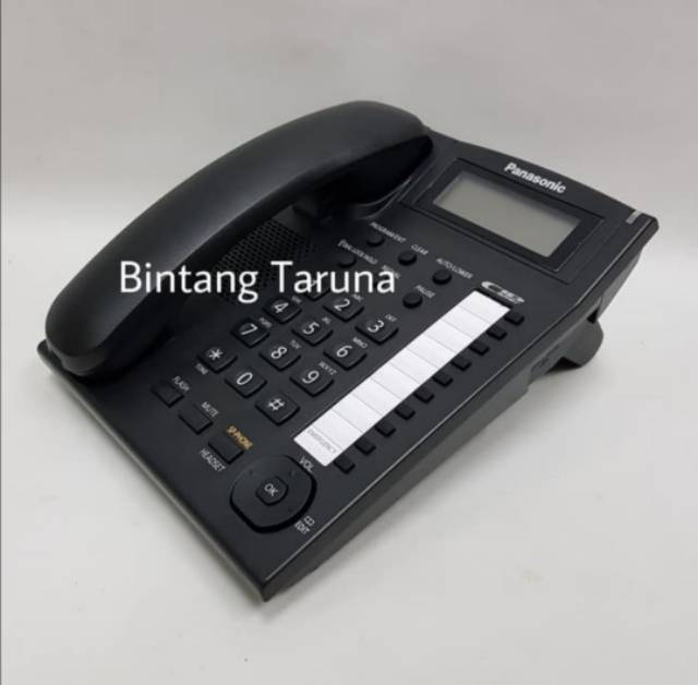 Telepon Kabel Panasonic KX-TS880MX Pesawat Telepon Panasonic KX-TS880 Telfon Panasonic TS880 (Hitam)