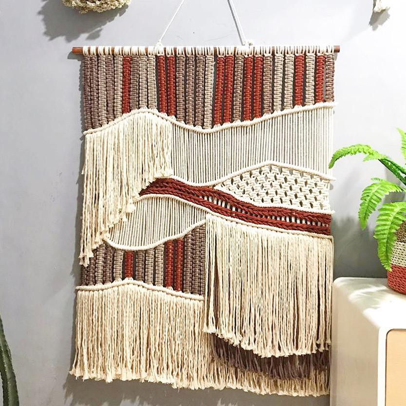 macrame kode basic weaving