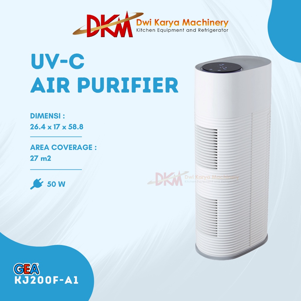 GEA UV-C KJ200F-A1 / KJ200F Air Purifier Coverage Area 27m2