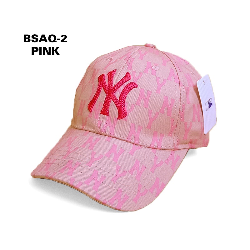 Topi Pria Wanita Baseball Korea Motif NY Aksesoris Fashion Style Kekinian Kualitas Bahan Terbaik BSAQ