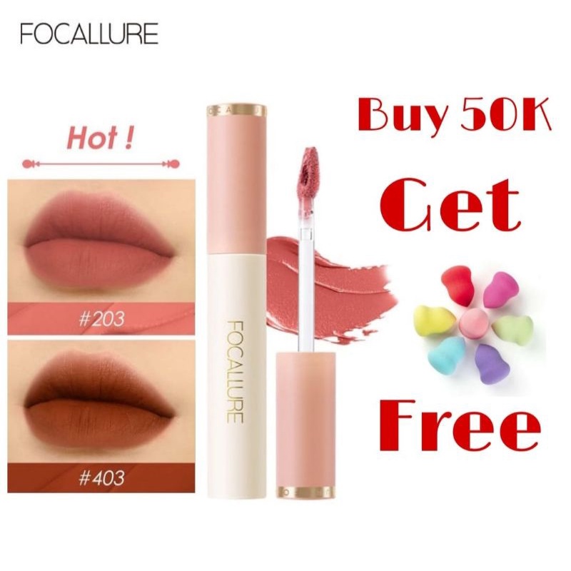 FOCALLURE Velvet Smooth Lip Glaze FA196