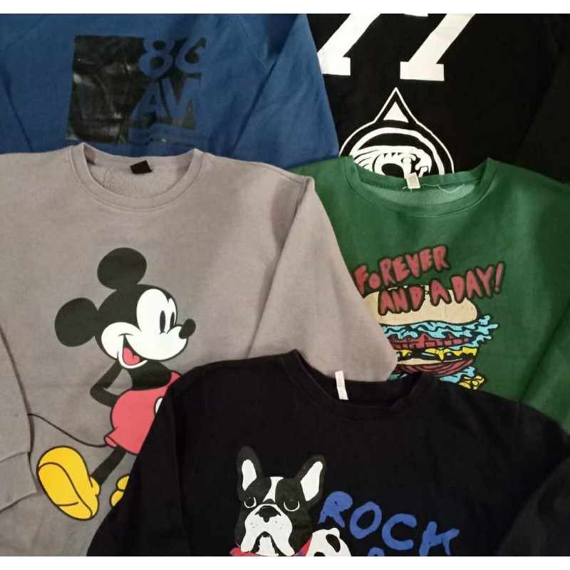 

PAKET USAHA CREWNECK OVERSIZE & GAMBAR & BASIC & TULIS
