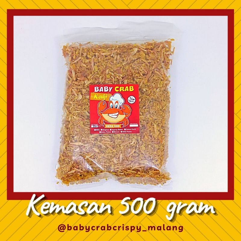 Jual Camilan Lauk Halal Kaki Remahan Baby Crab Crispy Gr Shopee Indonesia