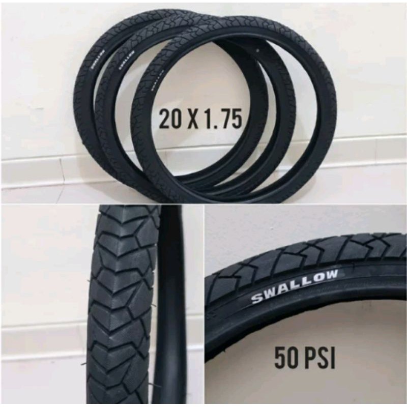 Ban Luar swallow 20 x 1.75 wired. tire untuk bisa sepeda bike seli bmx mini minion