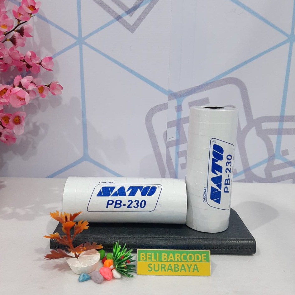 

LABEL STIKER SATO KPL- 16X23 / 16 X23 KPL PUTIH POLOS