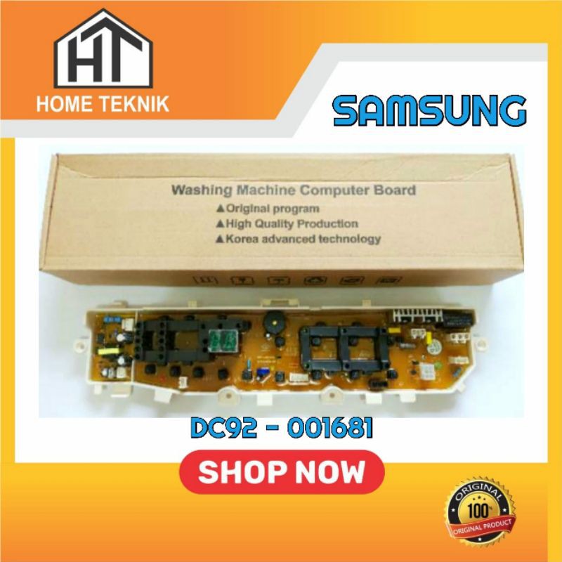 Modul pcb mesin cuci samsung WA85H4400 WA85H4200 WA85F5 WA70H4000 WA80H4000 ORIGINAL PROGRAM