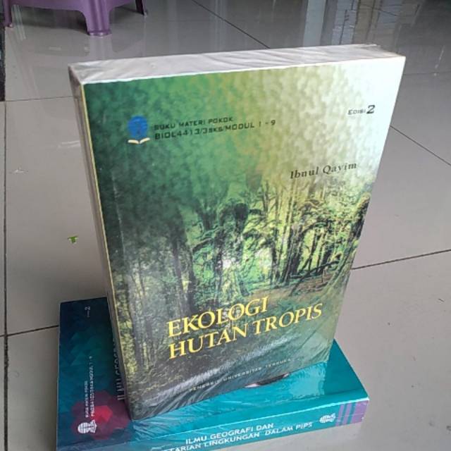 Jual Buku Ekologi Hutan Tropis By Ut Indonesia Shopee Indonesia