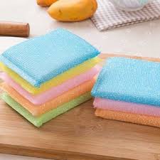 SPON CUCI PIRING POLYESTER - SPONS BANTAL - WARNA WARNI MURAH SPONGE