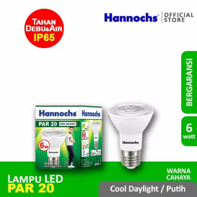 Lampu LED Par 6 / 10 Watt Hannochs