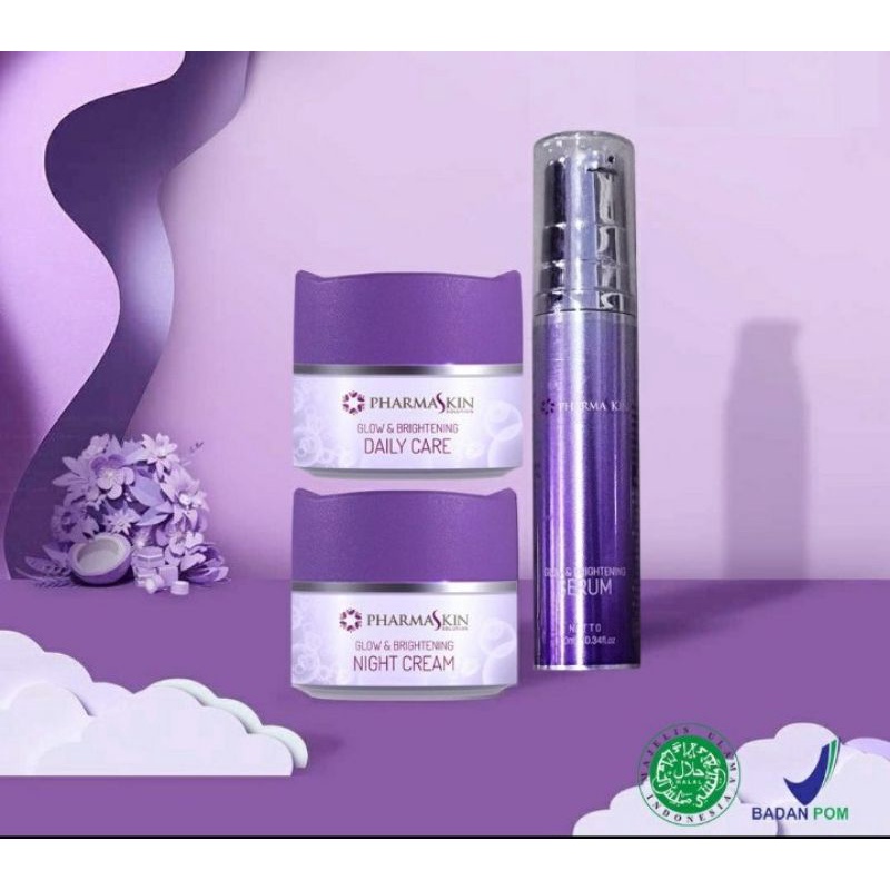 Pharmaskin intensif flek + daily care cream siang
