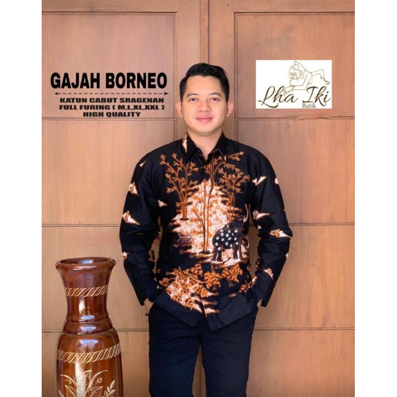 KEMEJA BATIK LENGAN PANJANG