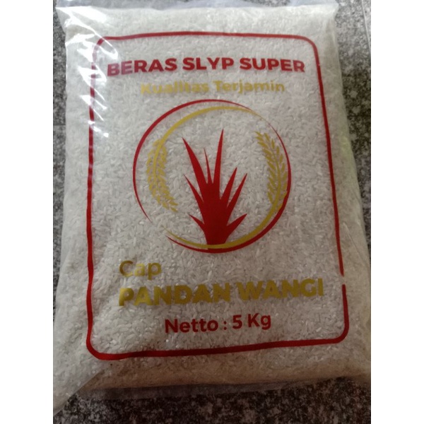 

Beras Pandanwangi 5 kg beras slyp super dan pulen